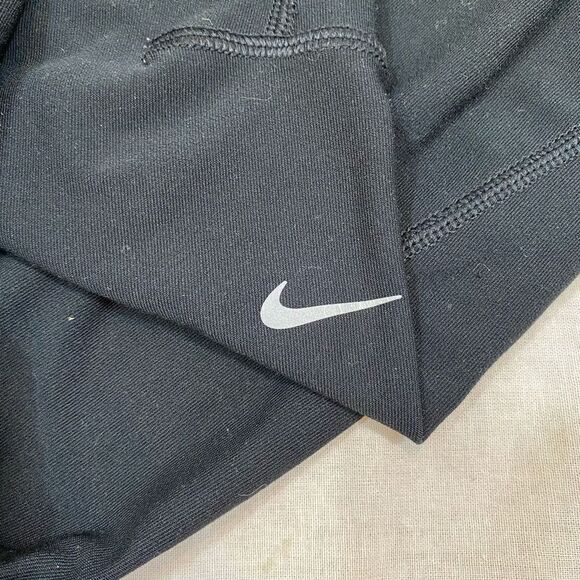 Ladies Nike Dri-Fit Black Zipper Bottom Detail Athletic Pants Size Large - Picture 13 of 13